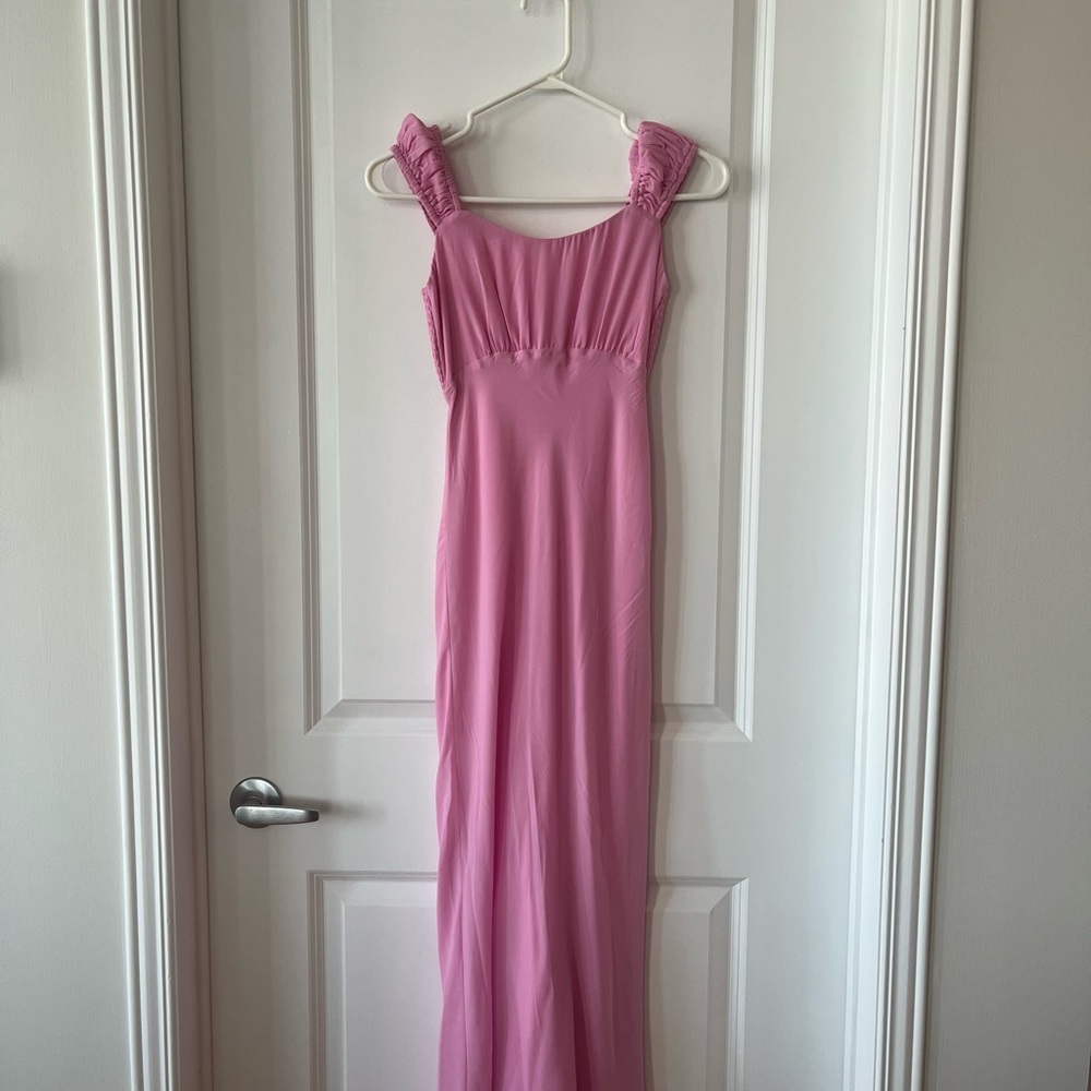 Abercrombie & Fitch Pink Maxi Dress